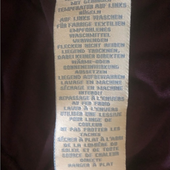 🥳B-DAY SALE❤️BODEN Plum Faux Wrap Ruched Long Sleeve Dress Size 16L - Picture 7 of 8